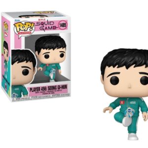 Squid Game POP! Television Vinyl Figure Player 456 Seong Gi-Hun (Kicking Jegi) 9 cm