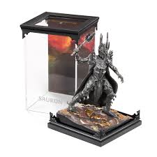 LORD NOF THE RINGS DIORAMA SAURON  CON SCATOLA ACRILICA