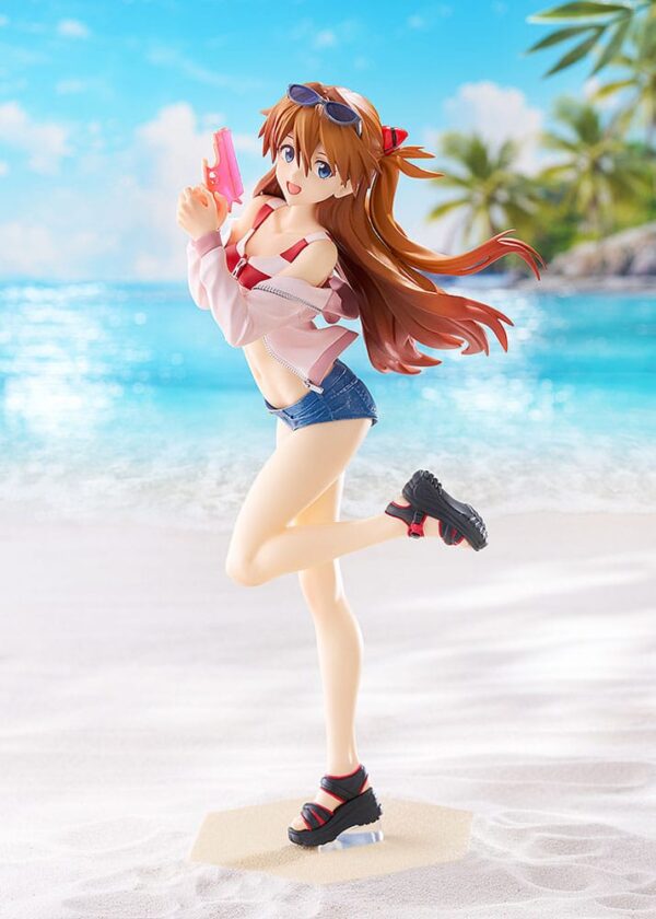 Rebuild of Evangelion Statue Beach Queens: Asuka Shikinami Langley