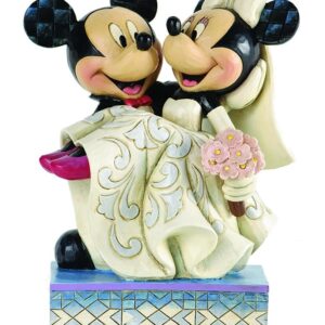 Mickey and Minnie Mouse ''Congratulations!'' Figure by Jim Shore