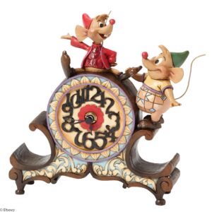 Disney Traditions ‘A Stitch In Time’ Gus & Jac Clock 4039084