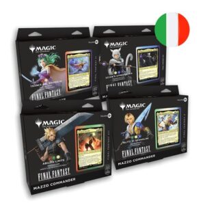 MTG - Final Fantasy Commander Deck Display ITA