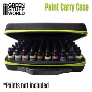 GSW - Casewith foam with 60 holes for paint pots (GREEN)