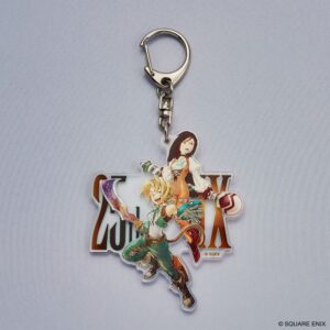 FINAL FANTASY IX 25th Anniversary Acrylic Keychain - Zidane & Garnet