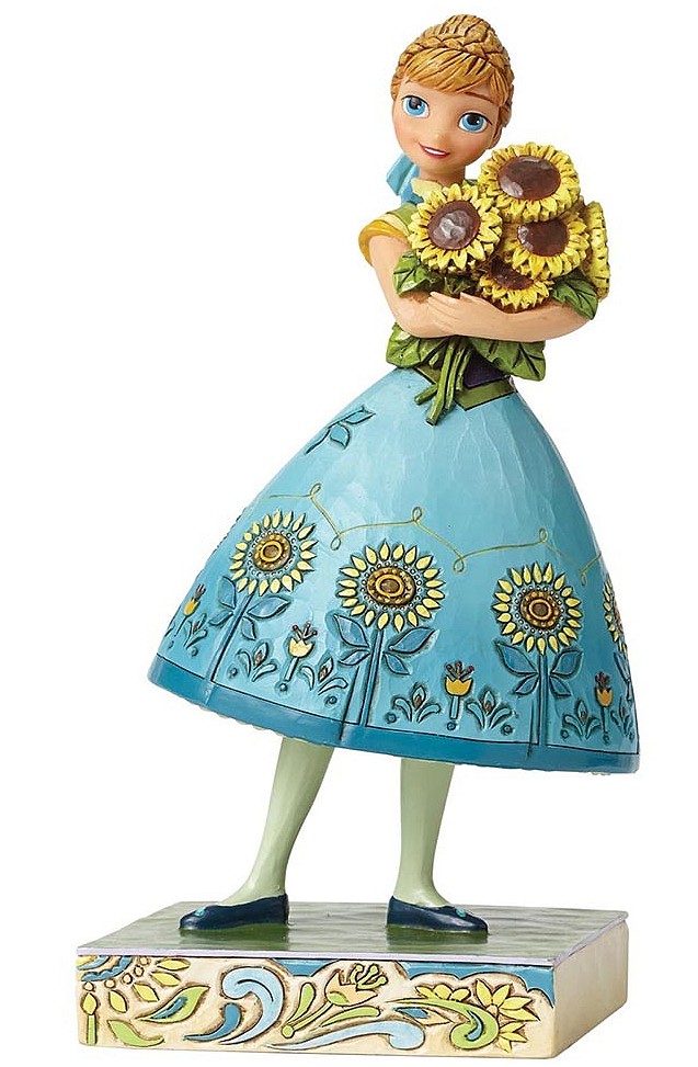 ANNA PRIMAVERA IN FIORE DISNEY TRADITIONS Jim Shore Disney Anna frozen forever