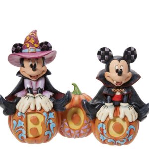 TOPOLINO & MINNI HALLOWEEN FOSFORESCENTE - DISNEY TRADITIONS