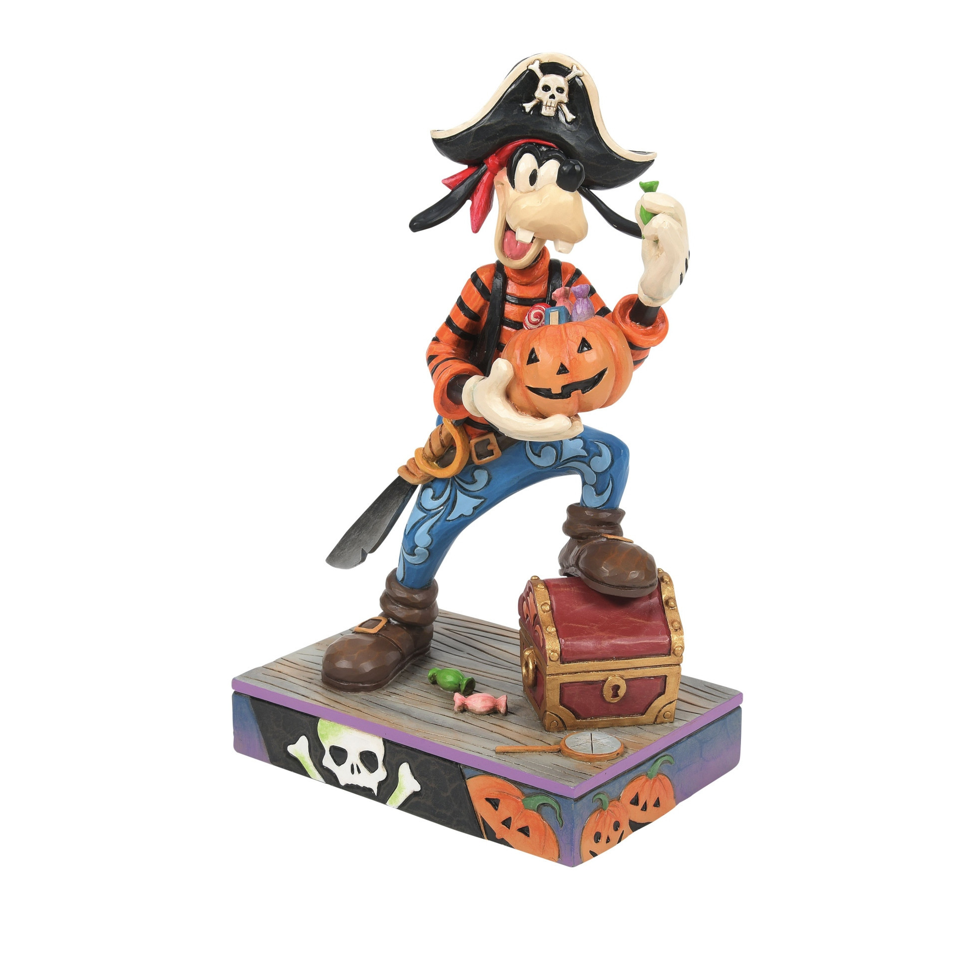 pippo-in-costume-da-pirata-tradizioni-disney pippo pirata con tesoro